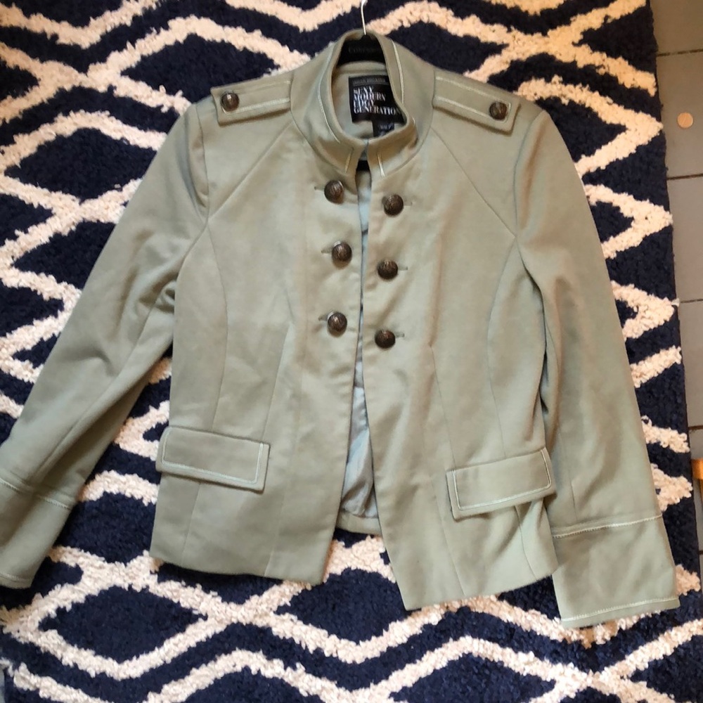 Olive green blazer
